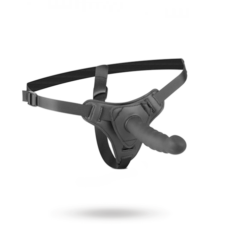 Silicone Strap-On Bended 14,5 cm - Vuxen.se - Vibrerande, strapless & standars strap-ons