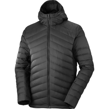 Salomon Men's Essential Xwarm Down Hoddy Men warmly-lined down jackets Black S