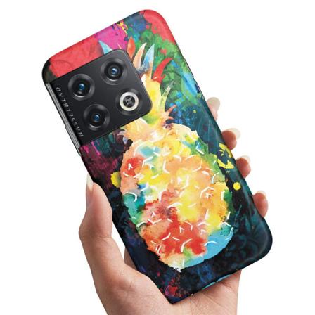 OnePlus 10 Pro - Kuoret/Suojakuori Sateenkaari Ananas Multicolor