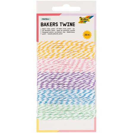 Folia Paper Twine Pastel 20 m