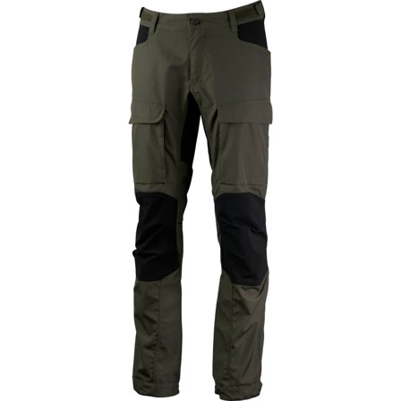 Lundhags Men's Authentic II Pant Short/Wide Men hiking trousers Green D108