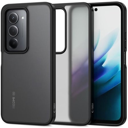 Tech-Protect MagMat-etui for Xiaomi Redmi 15 4G / 5G - matt svart