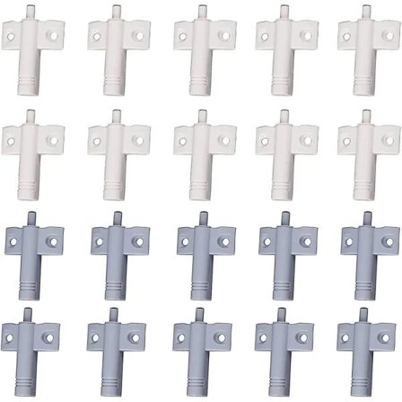 20 stk kjøkkendørsdempere, skapdørsdempere, skuffedempere, myk og stille lukkedempere, for skap, dør