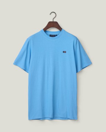 Lexington T-shirt i ekologisk bomull, blå