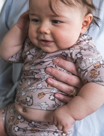 That's Mine Sami Swim T-Shirt - Beige - 110