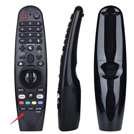 LG Magic Remote -kaukosäädin, yhteensopiva useiden LG-mallien, Netflixin ja Prime Videon pikakuvakkeiden kanssa null ei (18BA infrapunainen ei ääntä 