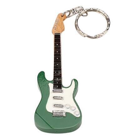 Fars Dag Guitar Nøglering Bærbar Sød Mini Guitar Vedhæng Nøglering Fødselsdagsgave til Musikelskere Studenter