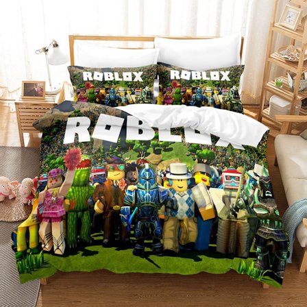 Minecraft My World Tredelat Påslakanset Överkast Lakan Örngott Sängkläder