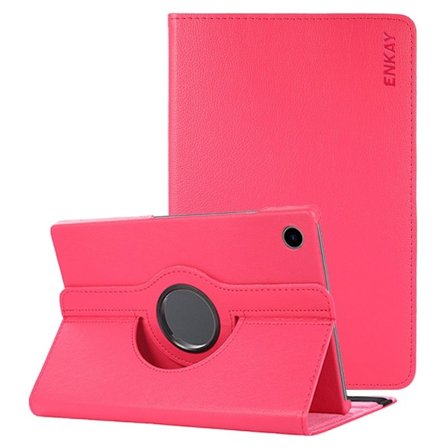 HAT-PRINCE Samsung Galaxy Tab A8 10.5 (2021) litchi tekstuuri nahkakotelo - Ruusu