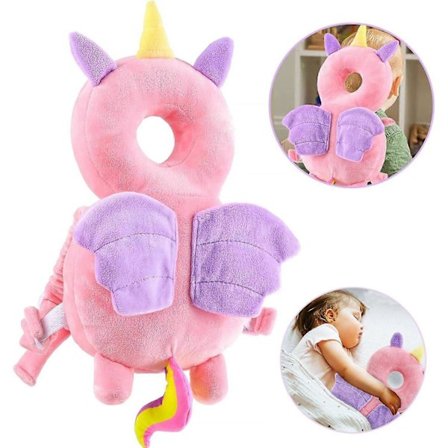 Huvudskyddskudde, Justerbar babyryggskyddskudde för säkerhet, komfort och stöd.