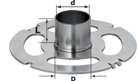 Festool KR-D 24,0/OF 2200 Kopierring, Maskintillbehör & förbrukning
