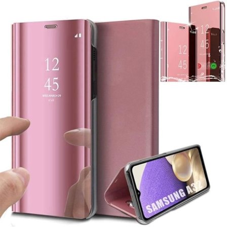 Coque til Samsung A32 5G - PROSHOP - Spejl Effekt - Forstærket Kant - Rosa