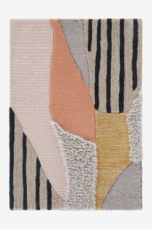 Jotex - Dørmatte i Ull 60x90 Cm Viskose/Ull/Ull/Viskose Multi BOBO - Kjøp Dørmatter hos Jotex