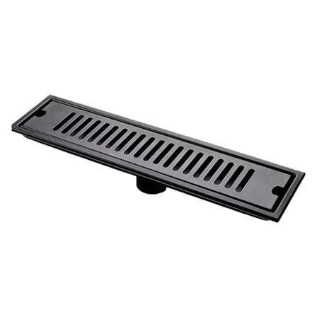 Rektangulært afløb i rustfrit stål, glat overflade, hurtig dræning, deodorant, lineært afløb til hjemmet