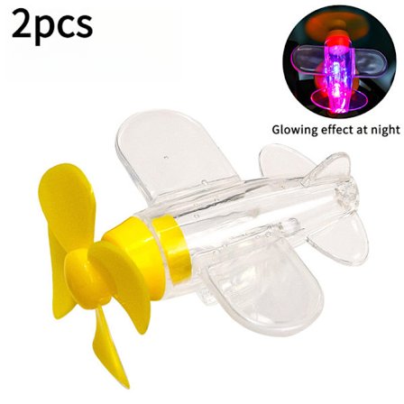 Sett med 2 vinddrevne flyornamenter for motorsykler og sykler - Utnytter vindenergi, krever ingen batterier