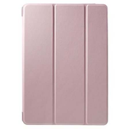 Rosa guld tri-fold PU-fodral Kompatibelt med din Apple iPad Air 2