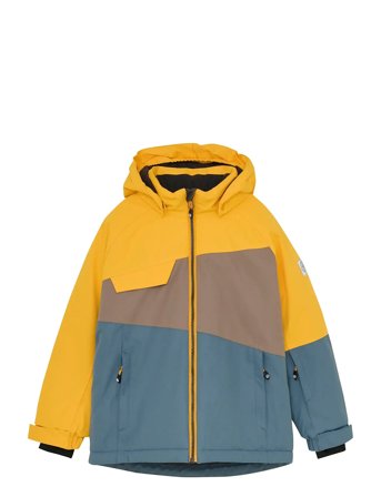 Ski Jacket - Colorblock Patterned Color Kids