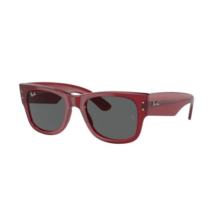 Ray-Ban Mega Wayfarer - Solbriller - Rød - RB0840S 6679B1 5121