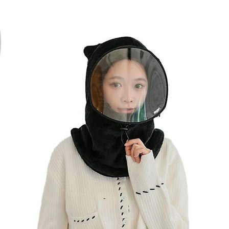 Vinterutendørs rideutstyr maske nakkebeskytter og kuldeproff