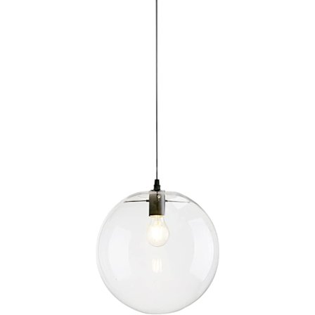 Rustikk Pendellampe, Nordisk Industriell Stil Lysekrone med Kreativ Glasskjerm, E27 Lysarmatur for Allsidige Plasseringer