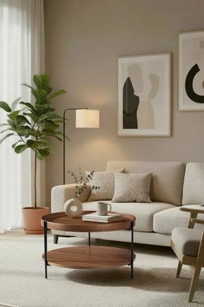 Homeroom Collection - Astrid-sohvapöytä - Ruskea - Sohvapöydät - - Homeroom