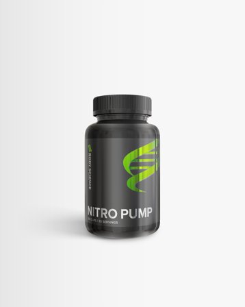 2 x Muskelpump - 100 kapslar - Body Science Nitro Pump - Prestationshöjare