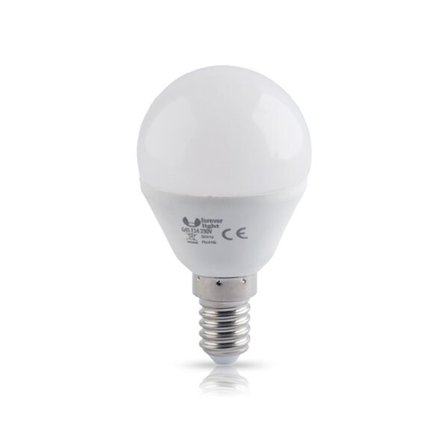 LED-lampe E14 G45 6W 4500K 480lm