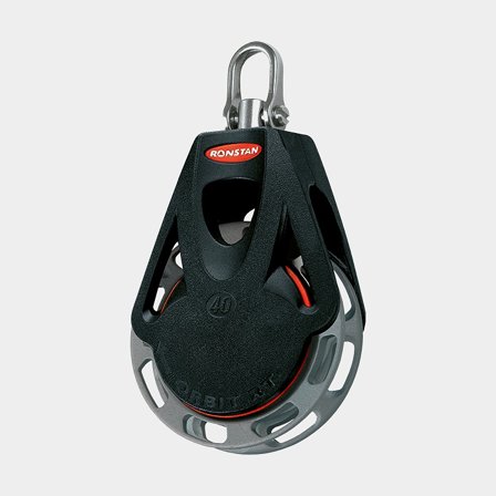 Ronstan OR 40 Ratchet,Spärrblock Auto med schackel