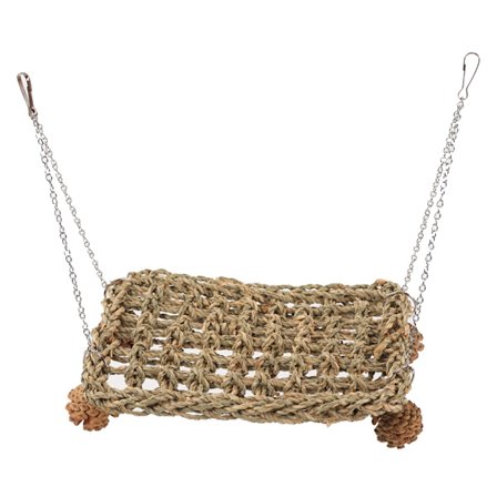 Fuglehuske for parakitter Fuglebur Huske Abbor Stativ Plattform Bur Leke Papegøye Hengekøye Bur Tilbehør Små Fugler Leke