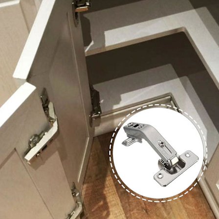 Hjørne foldet folde køkken skab skab dør grad hængsel 135 (FMY)