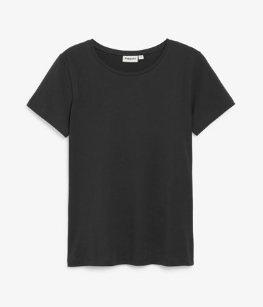 Kappahl | Basetopp med kort arm | Svart