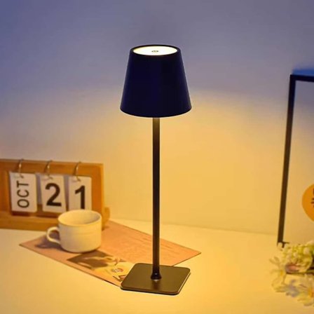 Bordslampa LED med touch & uppladdningsbar funktion