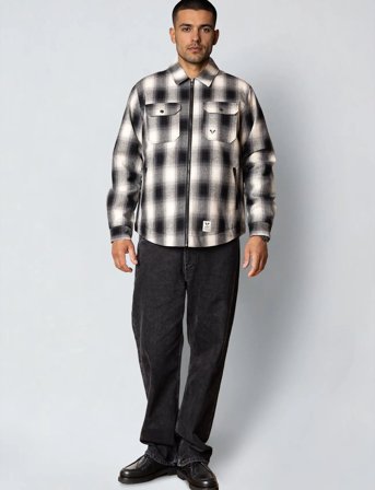 Fat Moose Holger Overshirt - Multi/patterned - S