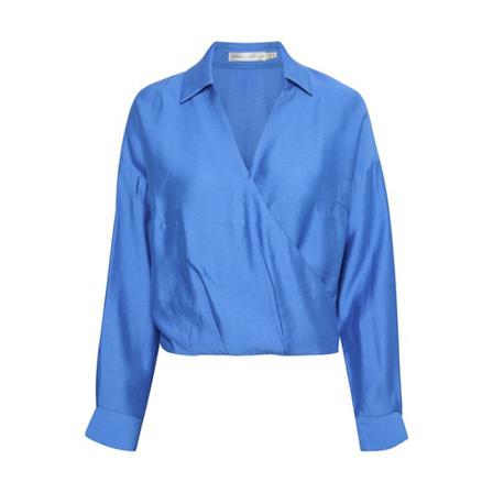 Inwear - Blusar - Blå - Dam - Storlek: L, Dam, Storlek: L