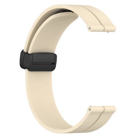 Beige Silikonklokkereim kompatibel med Huawei Watch Gt 2e
