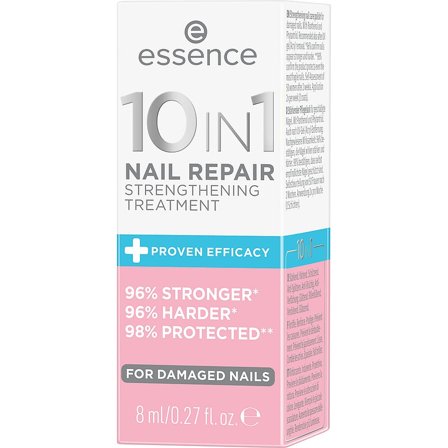 Essence 10In1 Nail Repair Strengthening Treatment, Makeup, Neglepleje, Neglehærder