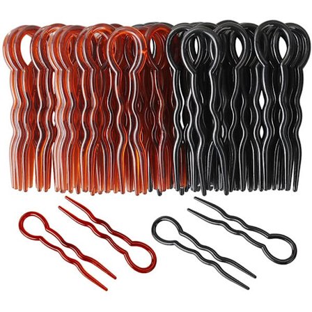 40 kpl Lady Style -hiusneuloja Twist Hair Styling Clip Pin Magic Sim