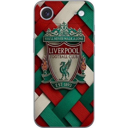Yhteensopiva Puhelinkuori Apple Apple iPhone 17 Air Liverpool Football Clubin tunnus, jossa You'll Never Walk Alone voimakkaassa graafisessa suunnitte