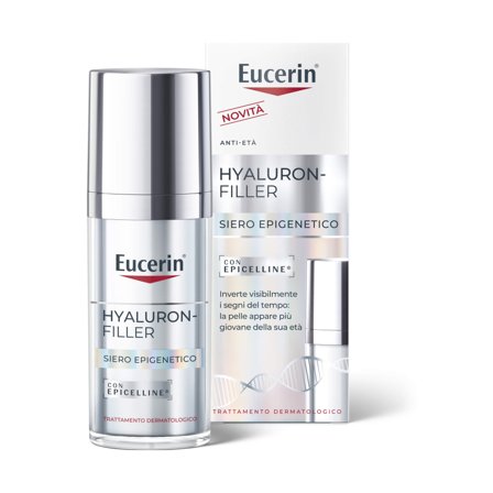 Eucerin Hyaluron-Filler Siero Epigenetico 30ml - Siero viso antirughe