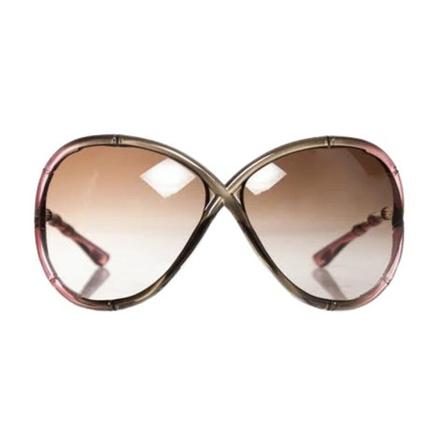 Tom Ford Pre-owned, Pre-owned Plasticsunglasses Roze, Dames, Maat:ONE Size