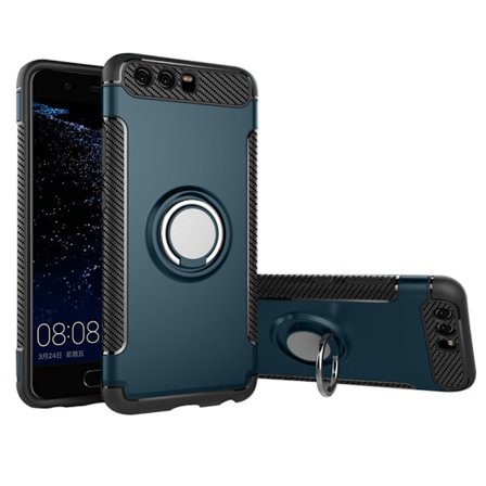 Huawei P10 - Robust Skyddsskal med Ringhållare