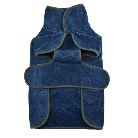 Snabbtorkande Badrockshandduk för Hundar - Hög Absorptionsförmåga, Mjuk & Slitstark för Små till Stora Hundar