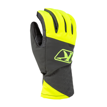 Klim Powerxross Handskar Asfalt Asfalt/Hög synlighet L
