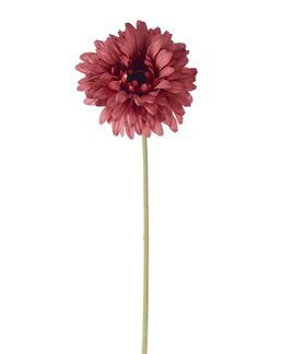 Kunstig plante snittblomst Gerbera 55 cm 1-pk Rød