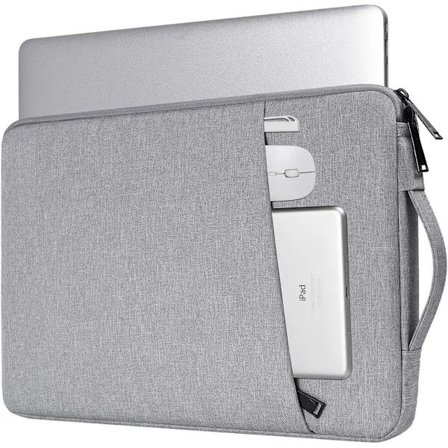 14-tommers etui, for HP 14 Laptop/HP Chromebook X360/ EliteBook 840/ Stream 14, Lenovo Yoga C940 C740/ IdeaPad 14 (Lysegrå)-tfrf