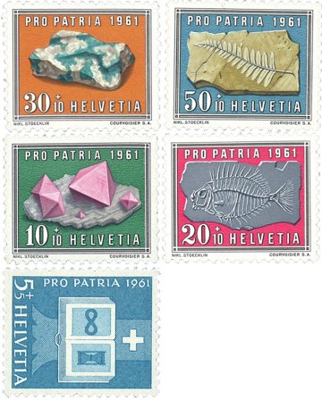 Schweiz 1961 - MICHEL 731/35 - Postfrisk