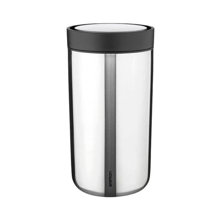 Stelton Termomugg To Go Click Kök & matlagning Grå 20 CL