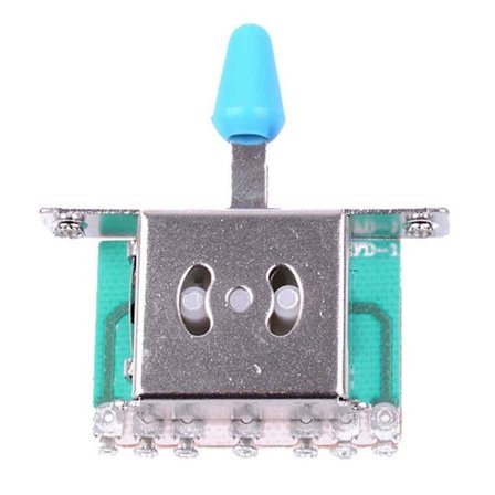 5-vägs gitarr pickup-väljare för elgitarrdelar blå