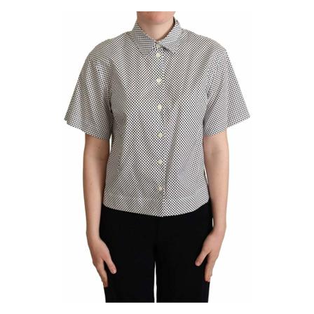 Dolce & Gabbana Casual Shirts Sort, Dame Skjorter