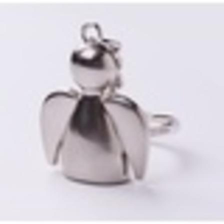 Nyckelring Silverfärgad Ängel Skyddsängel Jul Present Silver